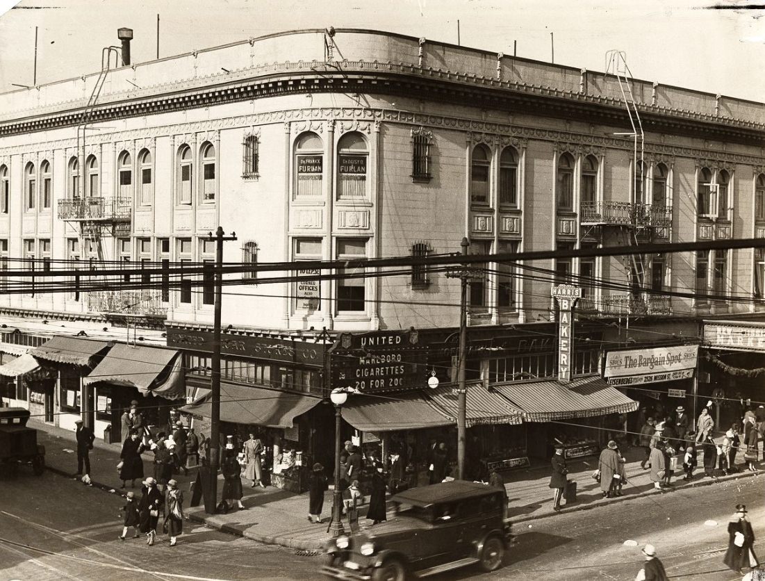 #151 Corner of Mission and 22nd Street, circa 1926