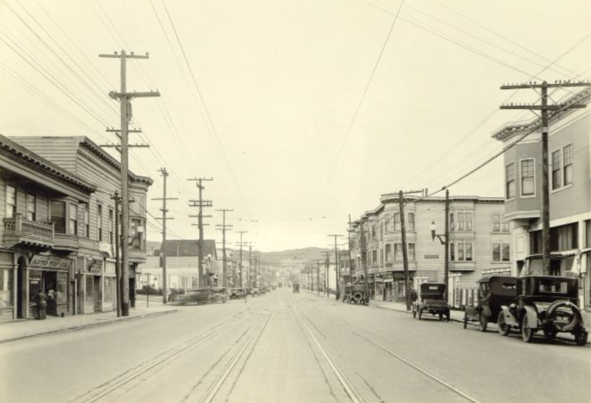 #154 Mission Street at Russia, 1927