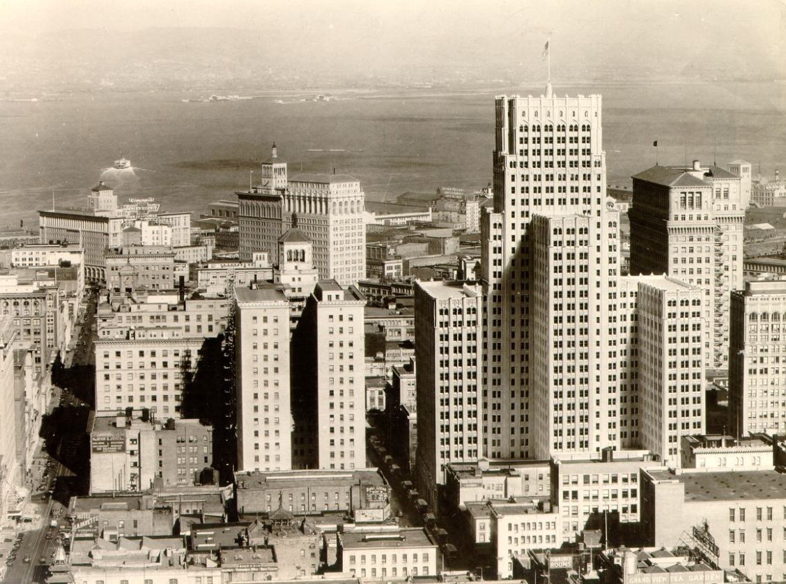 #160 Downtown San Francisco buildings in the 1920s
