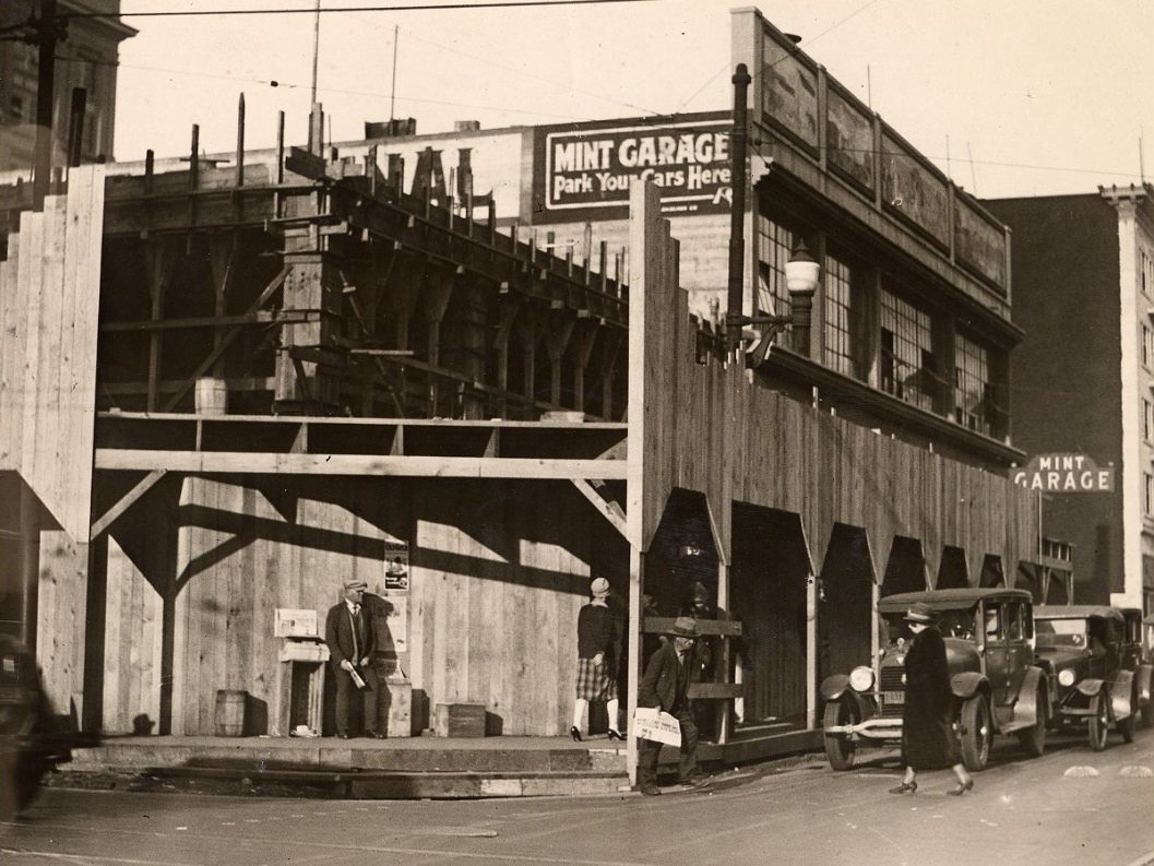 #165 Mission and 5th Street, 1928