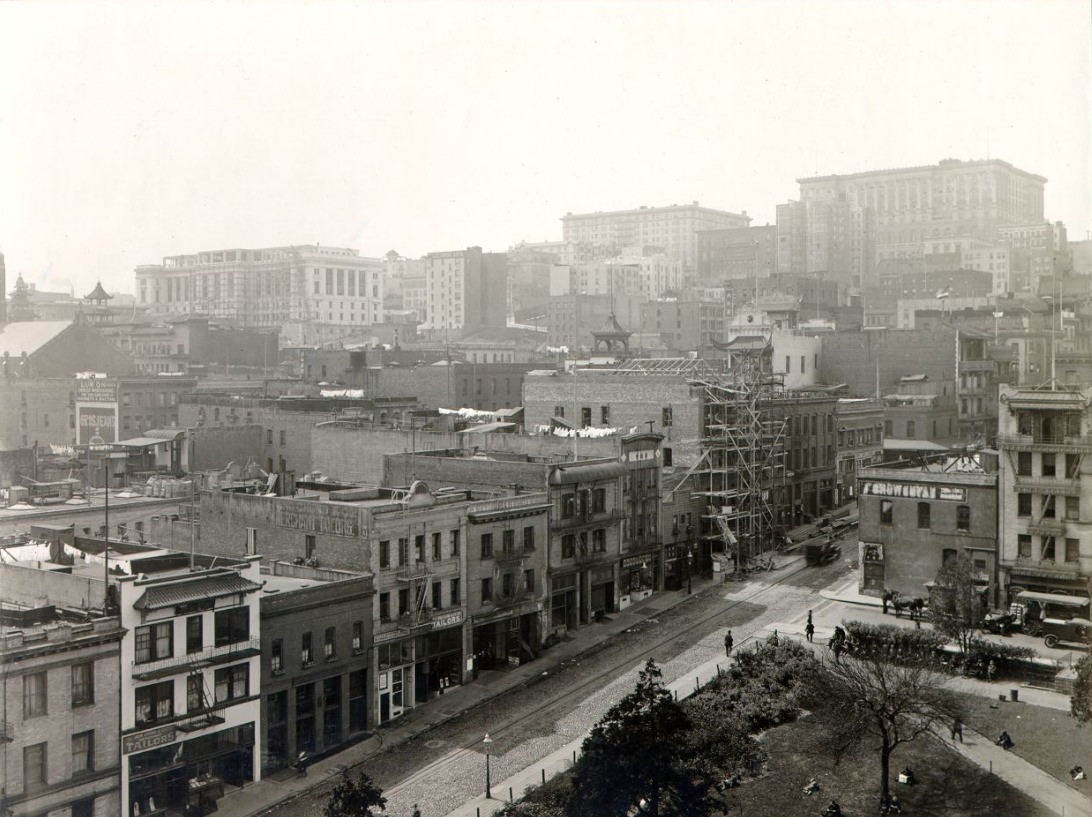 #177 View of San Francisco southwest from the Hall of Justice, 1921