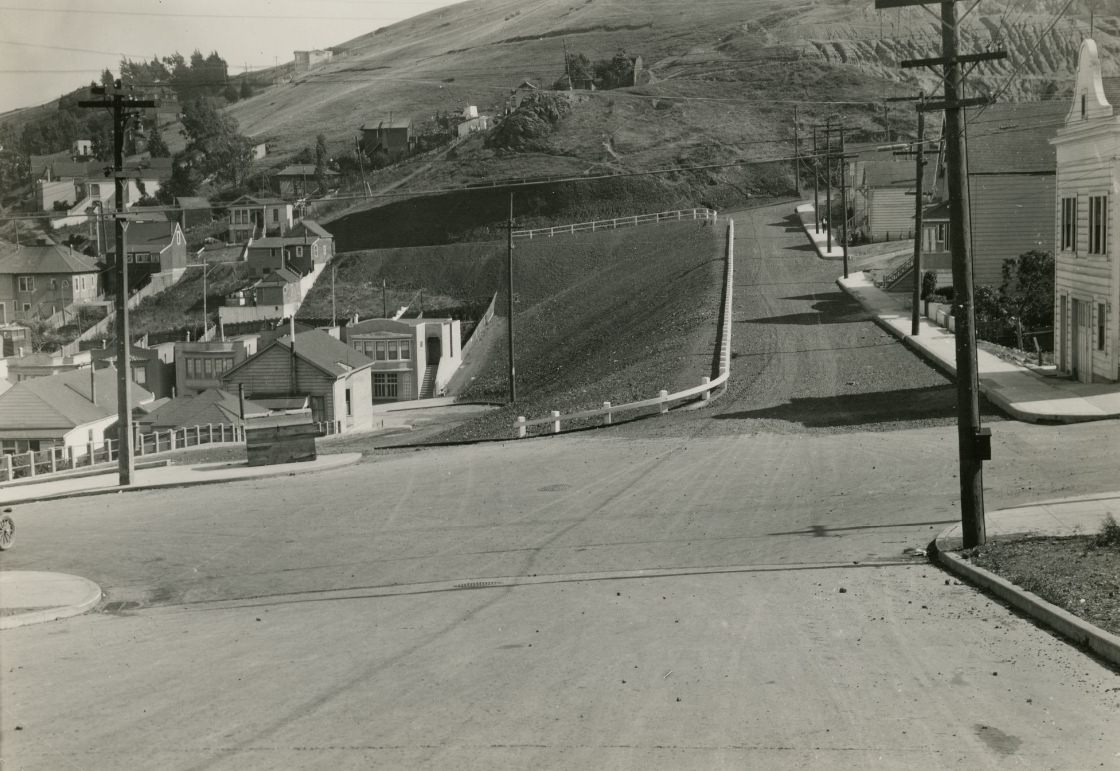 #188 Castro Street south from 29th to 30th streets, circa 1927