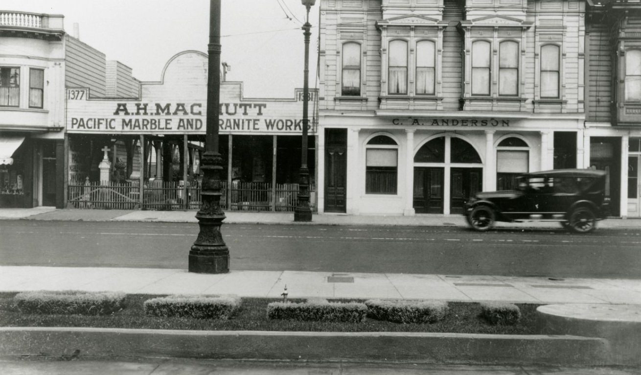 #193 C.A. Anderson Funeral Home on Valencia Street, circa 1920