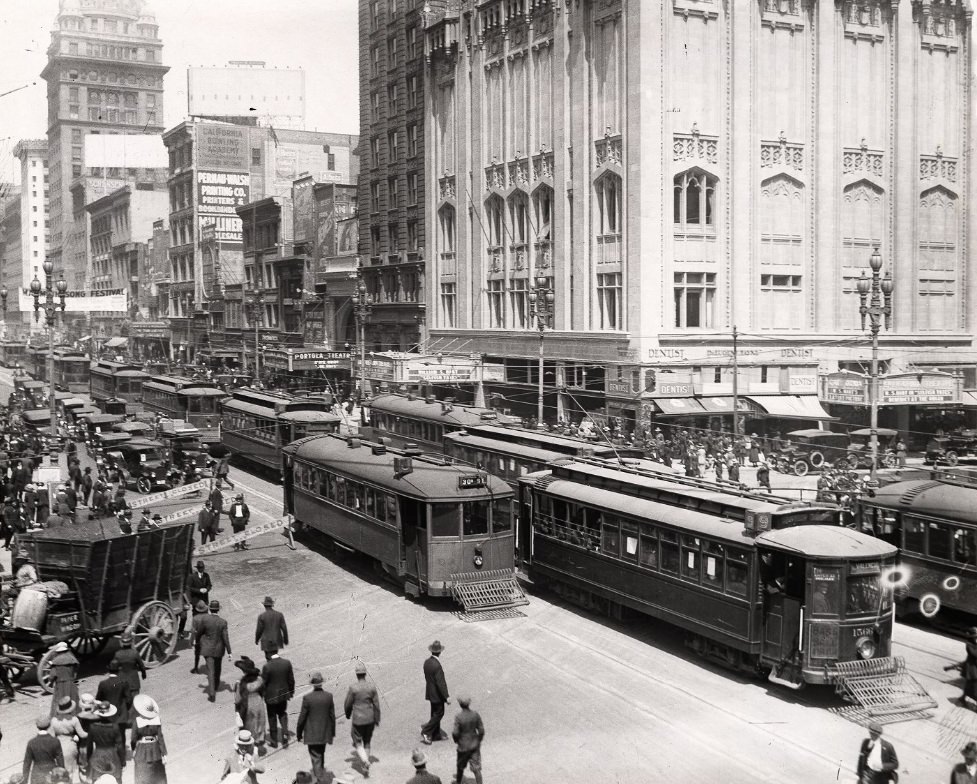 #194 Market at 4th Street, 1929