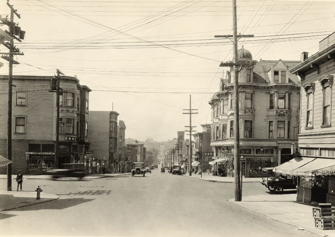 #197 Post Street at Laguna, 1927