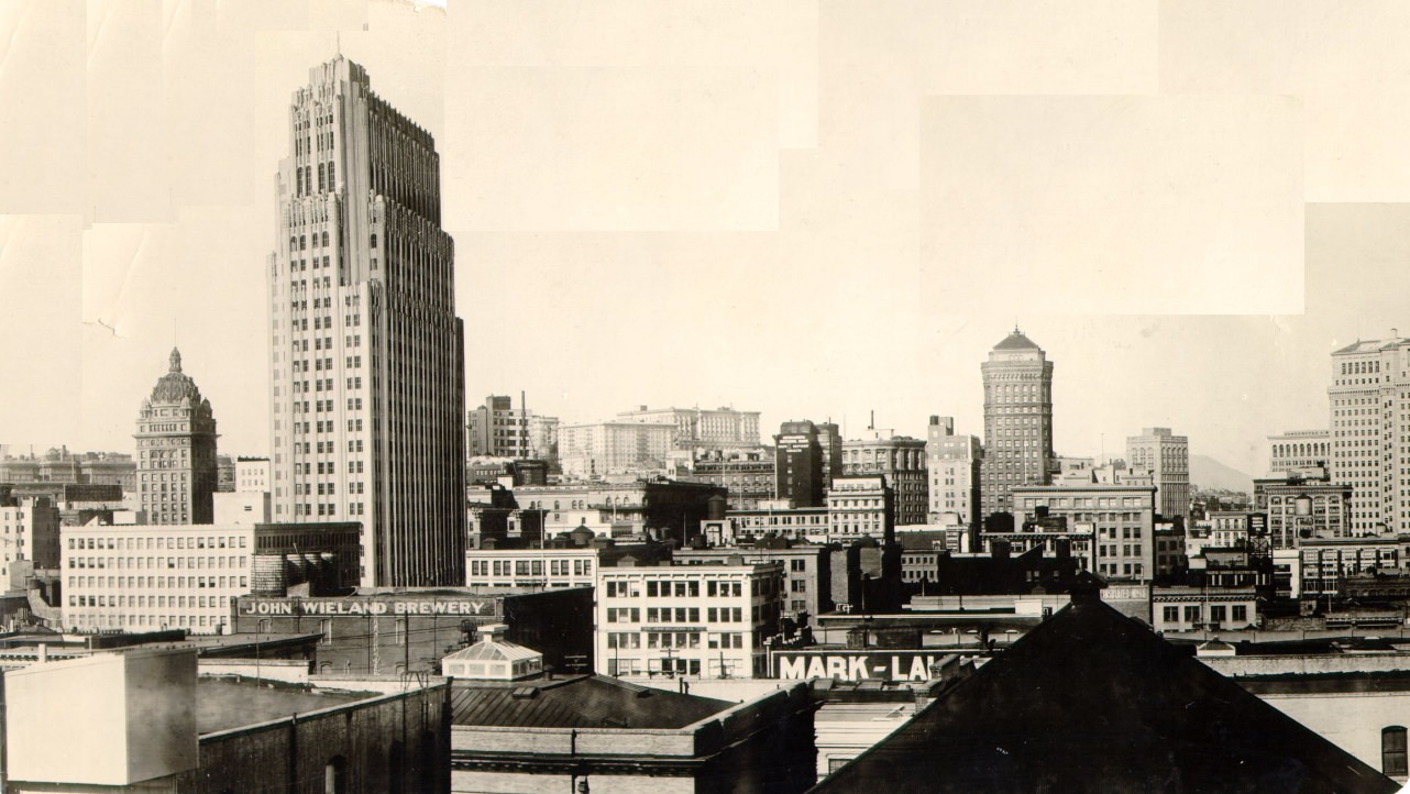 #198 View of downtown San Francisco in the 1920s