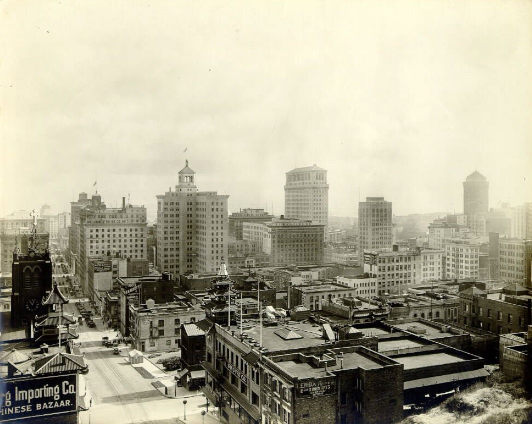 #201 View of downtown San Francisco in the 1920s