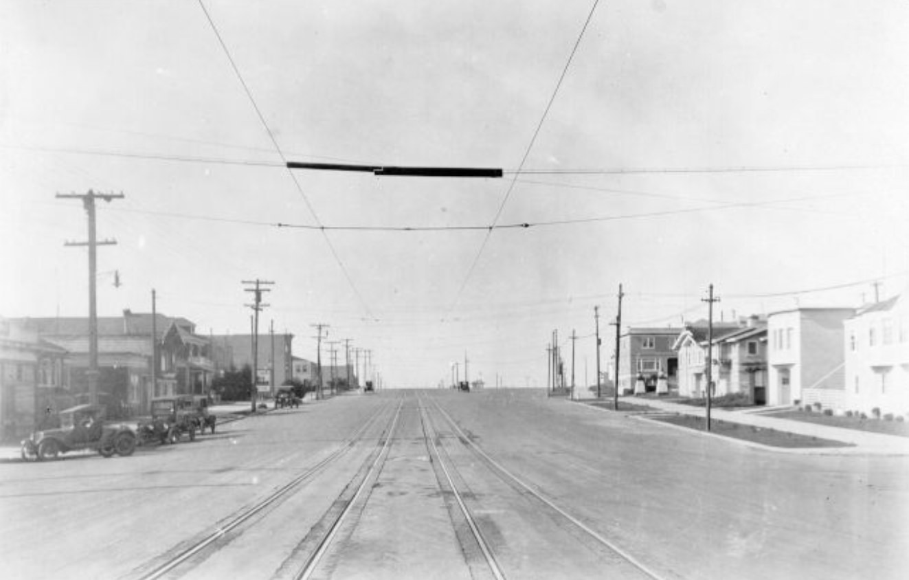 #202 Geary Street at 39th Avenue, 1925
