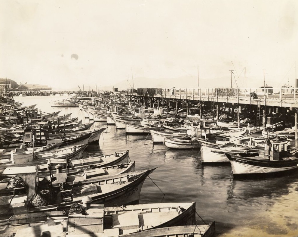 #56 Fisherman’s Wharf in 1928.