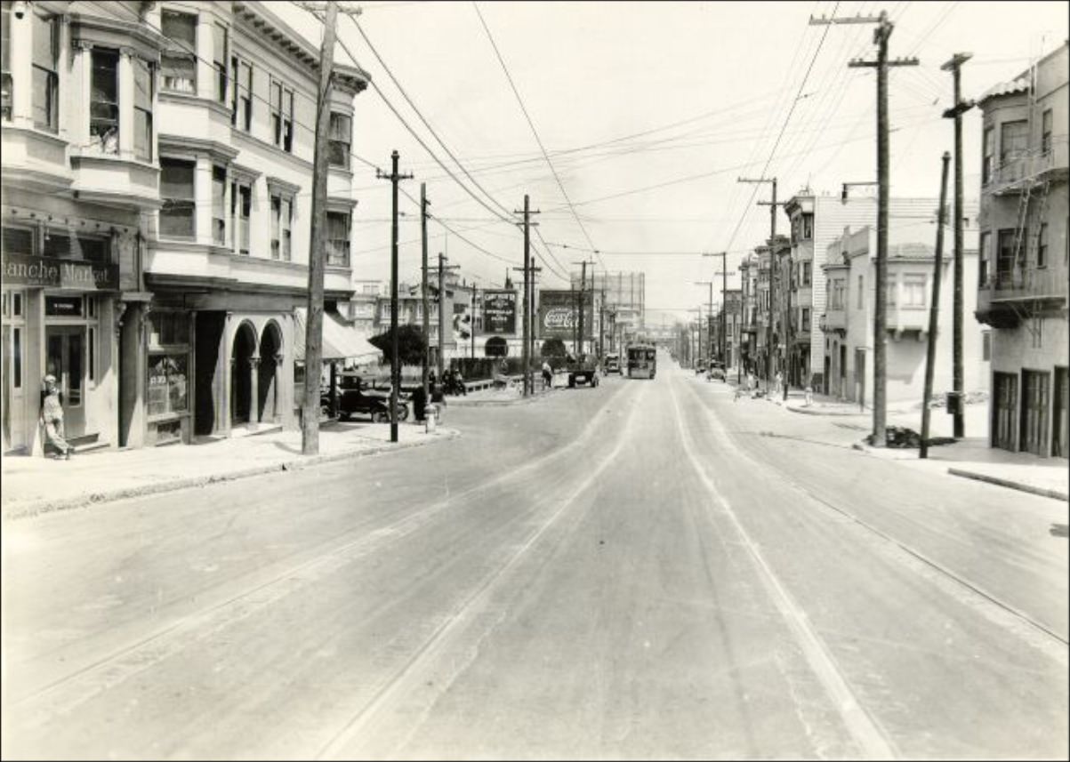 #63 Powell Street between Filbert and Greenwich in 1926.