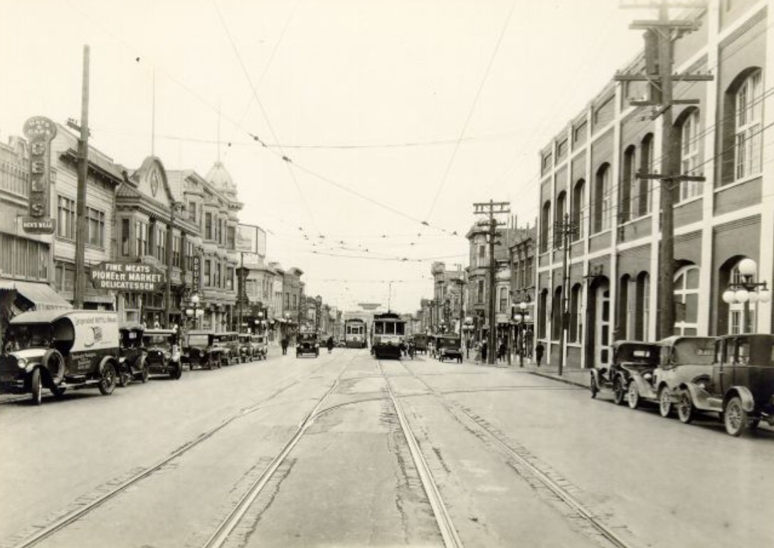 #66 Mission Street, between 29th and 30th in 1928.