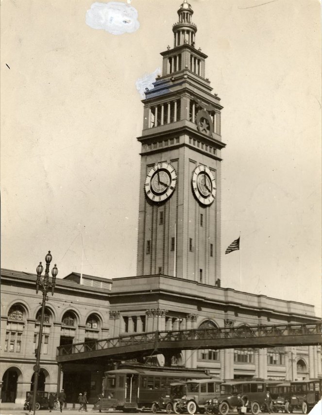 #4 Ferry Building in the 1920s.
