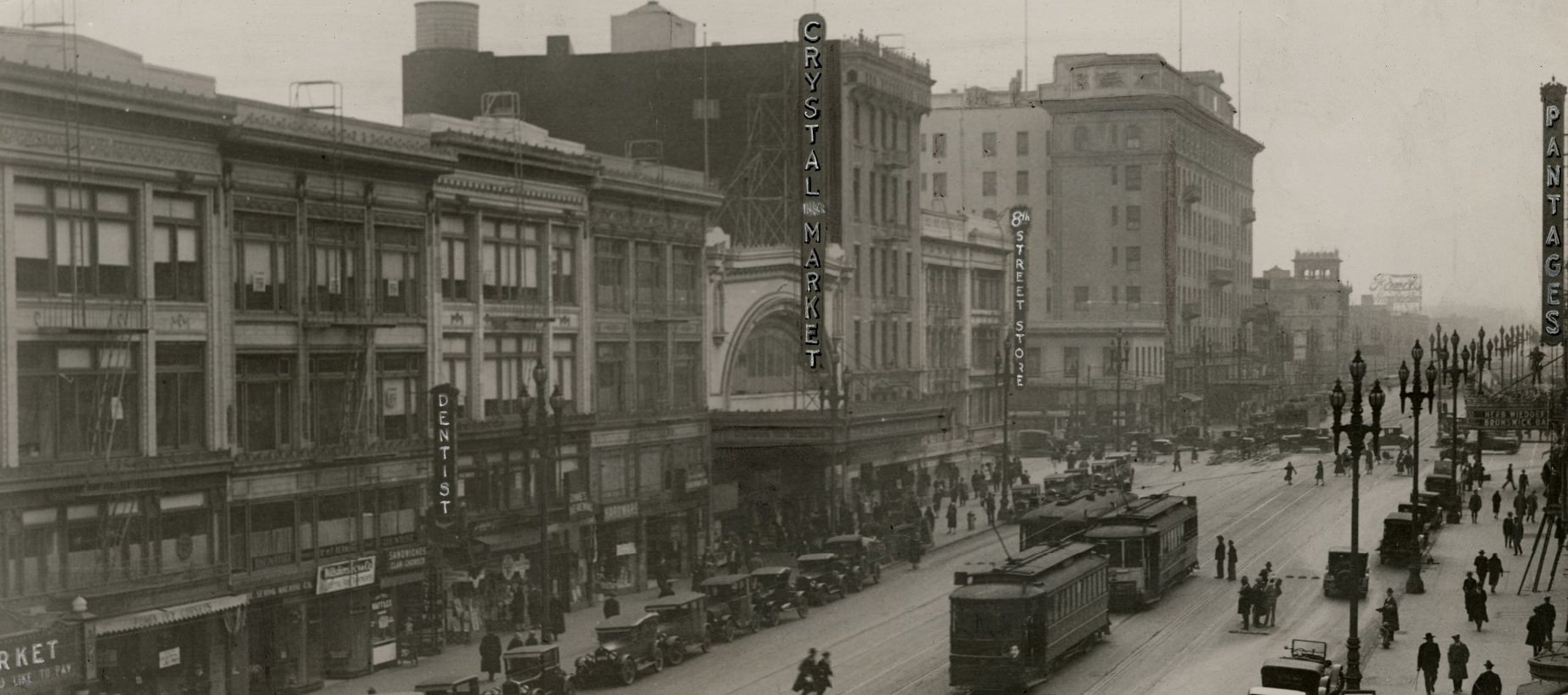 #78 Market and 8th Street in 1927.