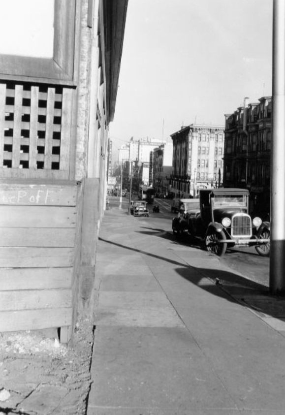 #103 Geary Street between Van Ness and Franklin Street, 1934