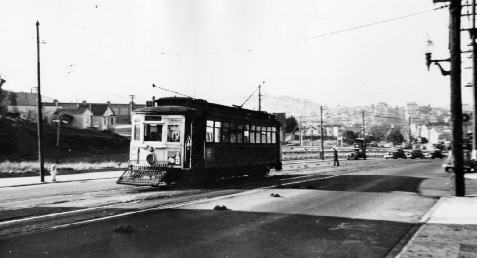 #146 Mission Street at Appleton looking south, 1932