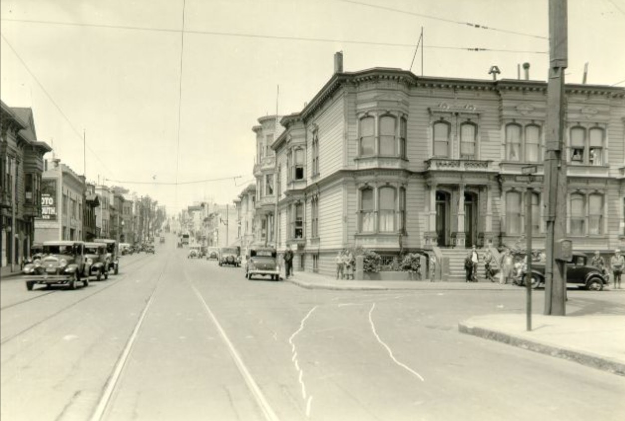 #160 Geary at Scott Street, 1932