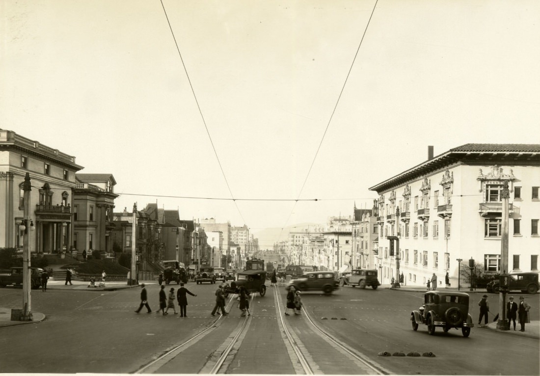 #170 Van Ness Avenue and Broadway, 1930