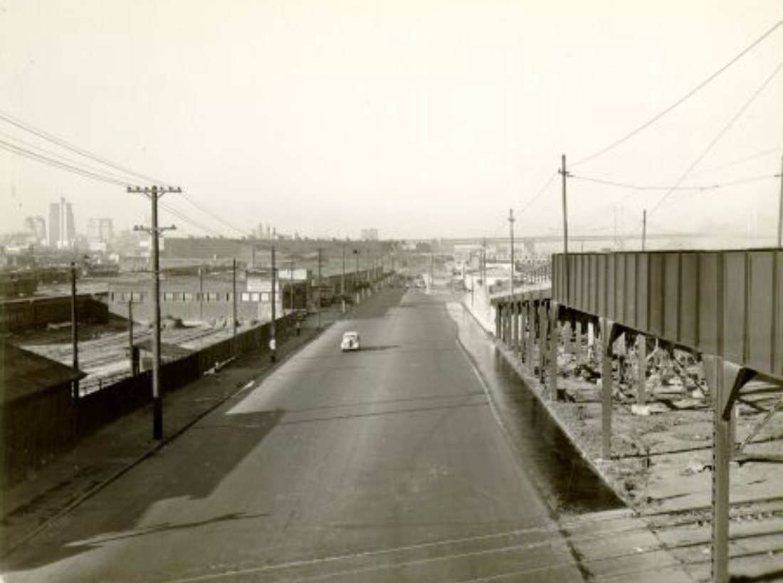 #171 Third Street between Merrimac and Alameda, 1938