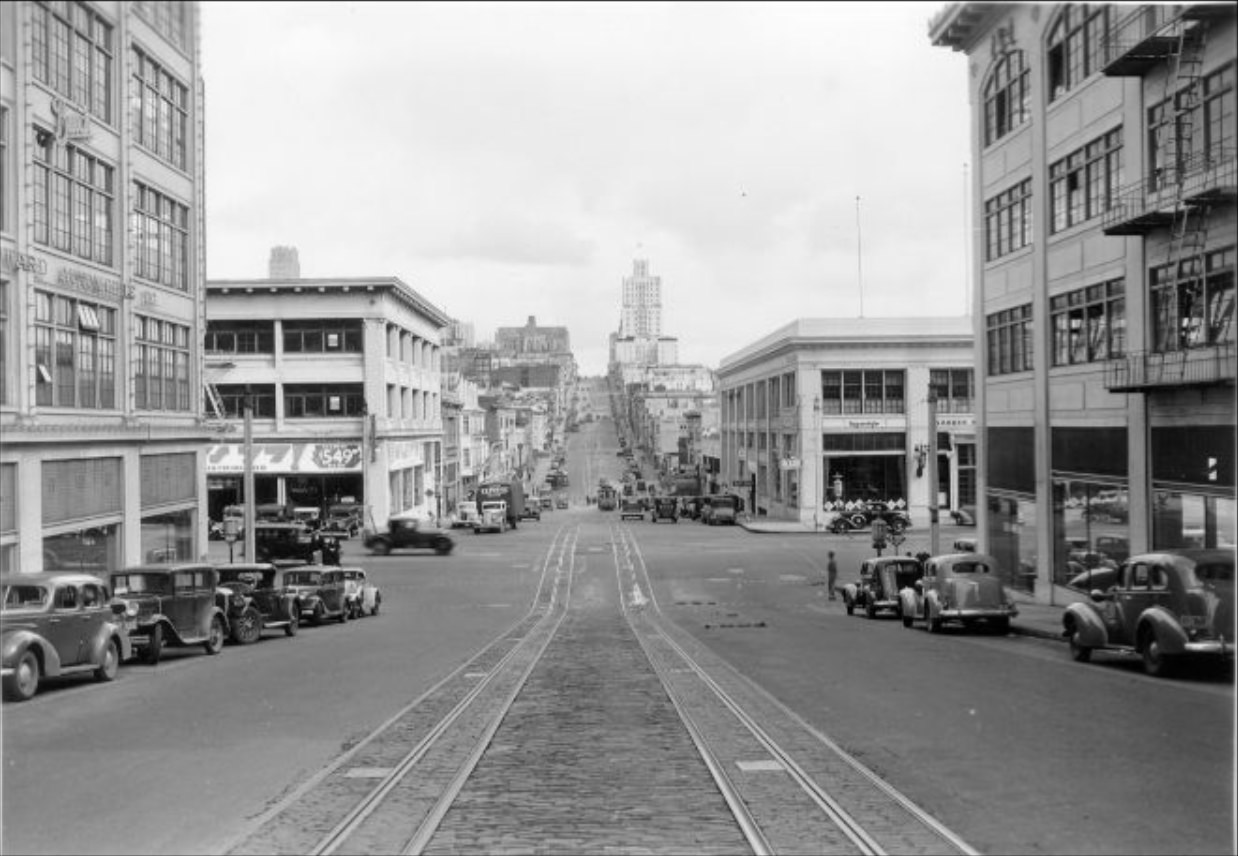 #49 California Street at Van Ness, 1936