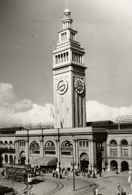 #54 Ferry Building in the 1930s
