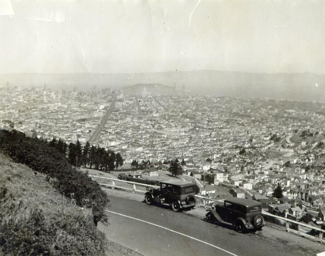 #24 View from Twin Peaks looking east, 1934