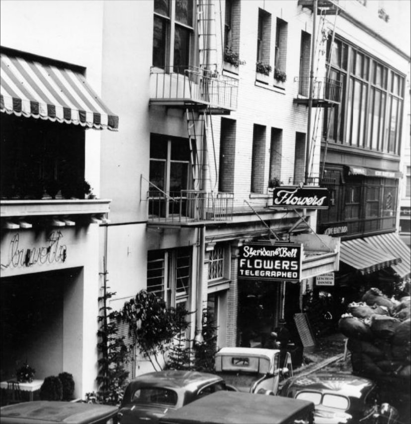 #113 Cleanup along Maiden Lane, 1939