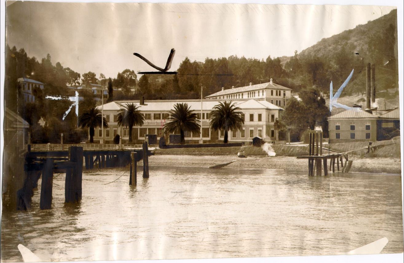 #148 Administration building at Angel Island immigration station, 1939
