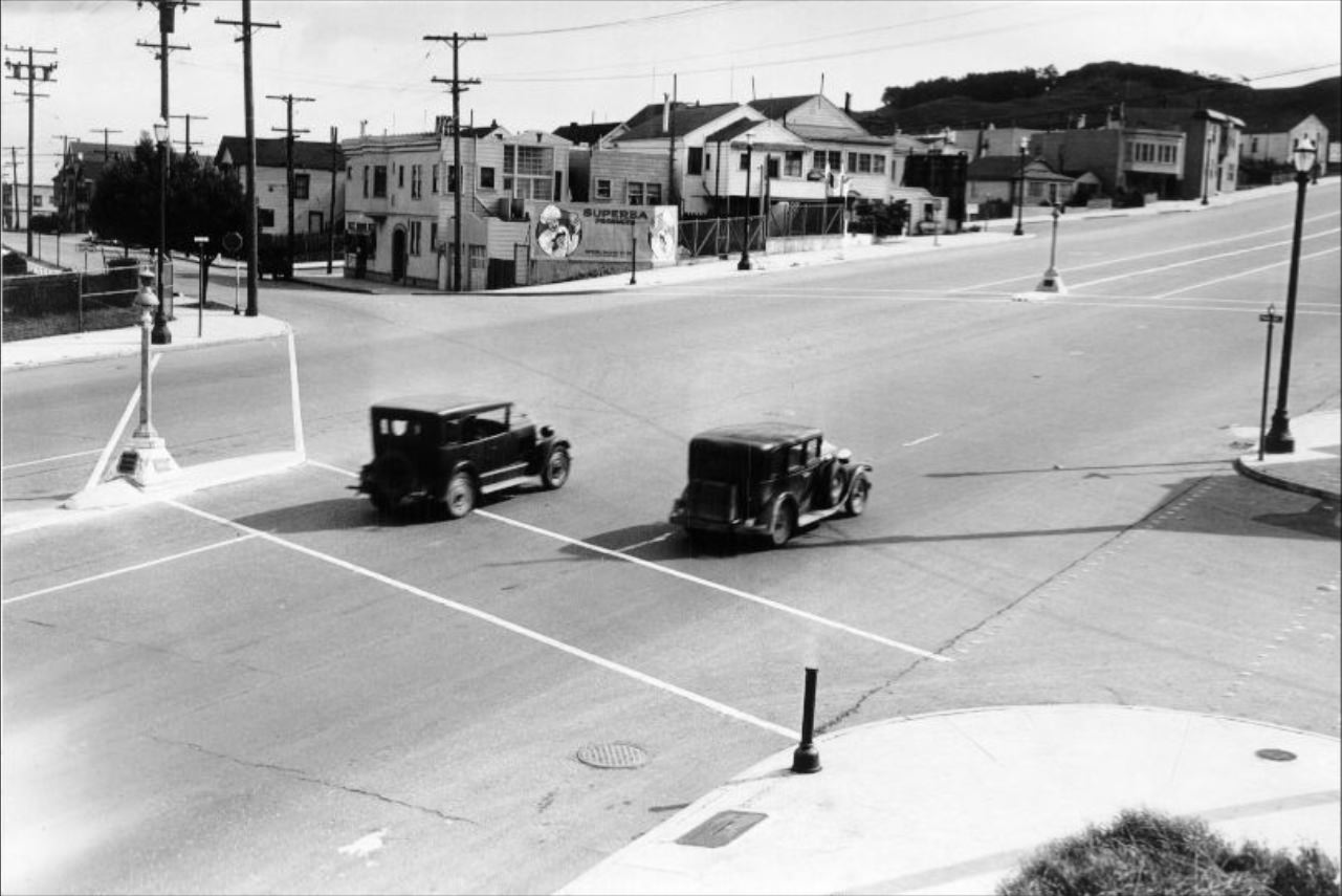 #153 Intersection of Bayshore Boulevard and Paul Avenue, 1936