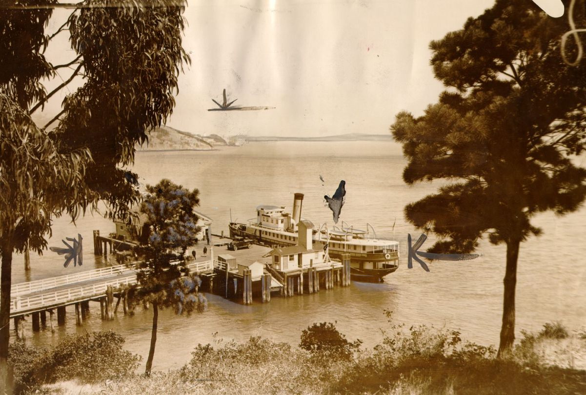 #167 Dock at Angel Island, 1939