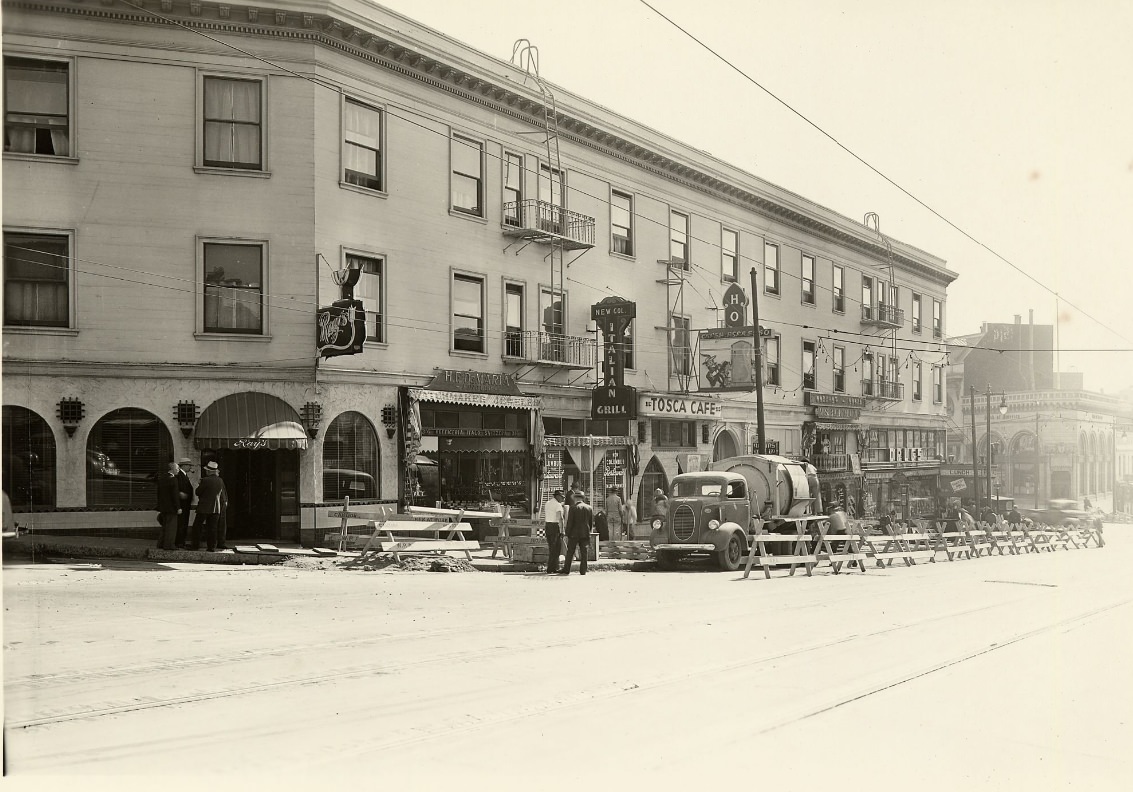 #37 Columbus Avenue at Grant Street, 1939