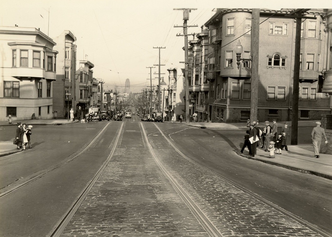 #61 McAllister at Steiner Street, 1934