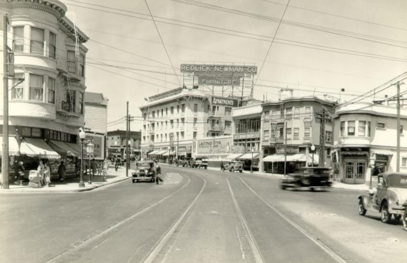#72 Mission Street at Army, 1931