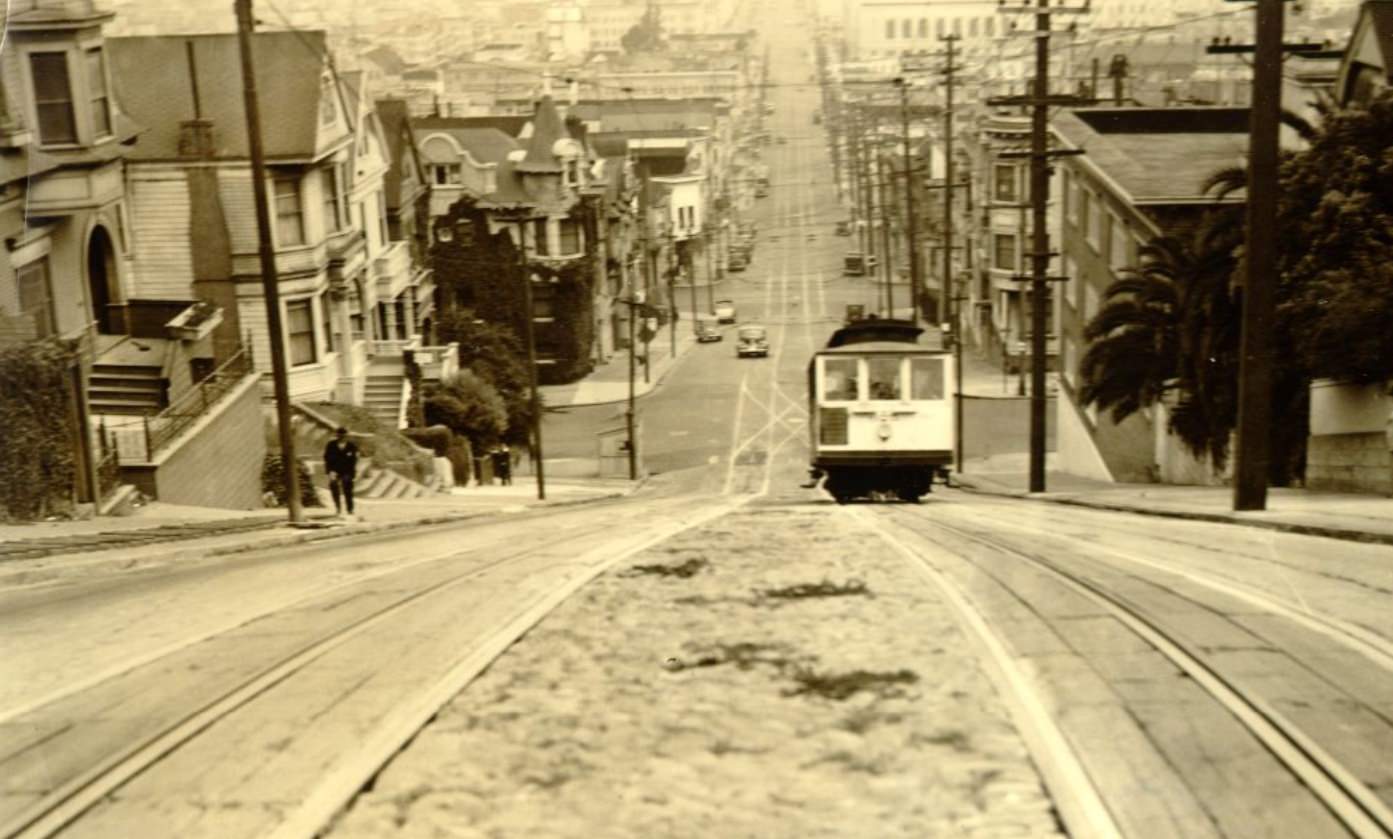 #84 Fillmore at Green Street, 1938