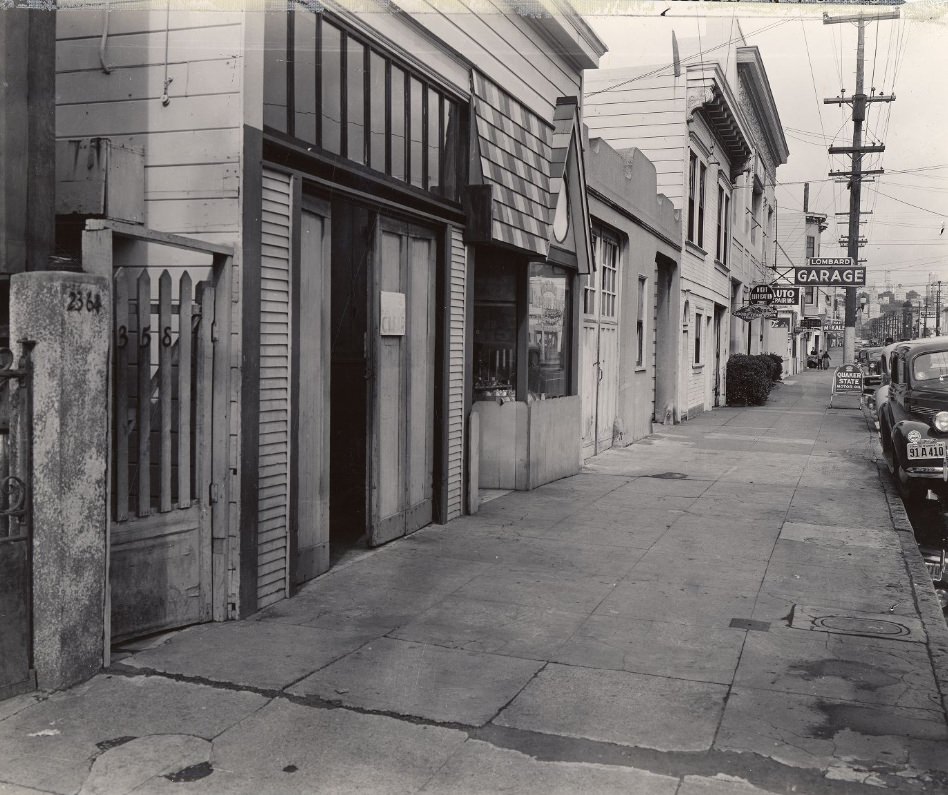 #130 2300 block of Lombard Street, 1940
