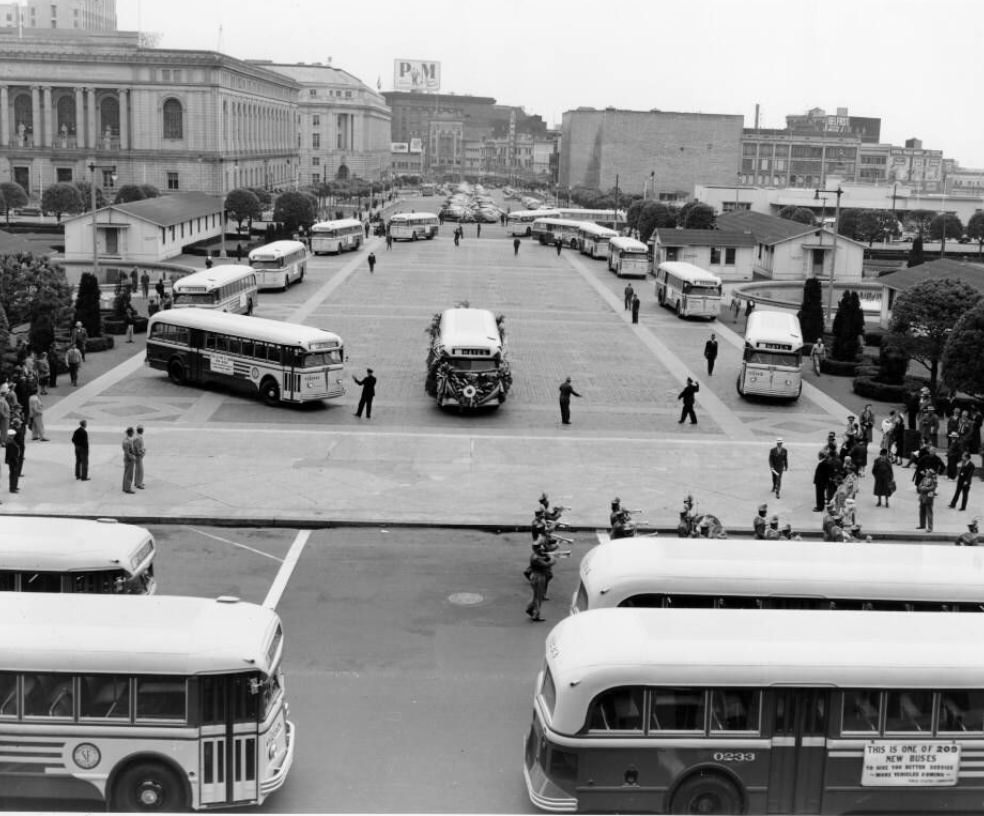 #19 Parade at the Civic Center, 1940s