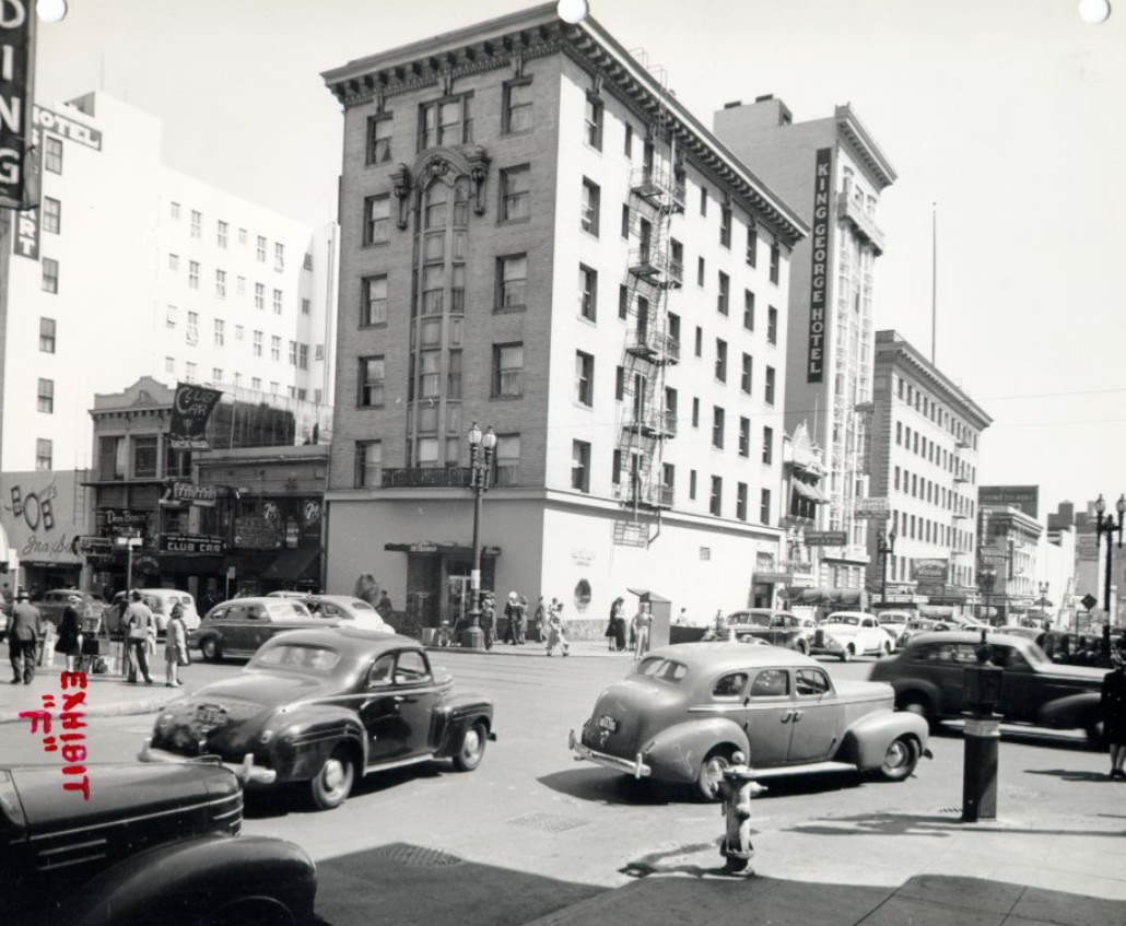 #184 Mason at Geary, 1945
