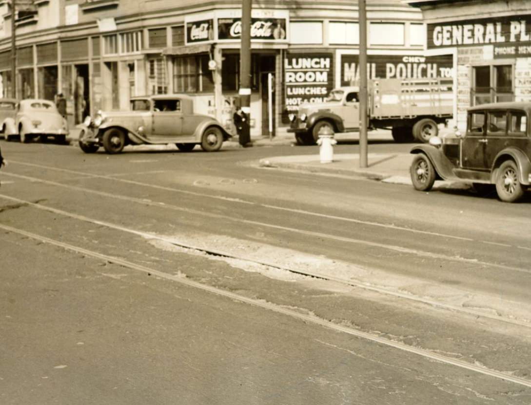 #217 Mission Street at Duboce, 1940