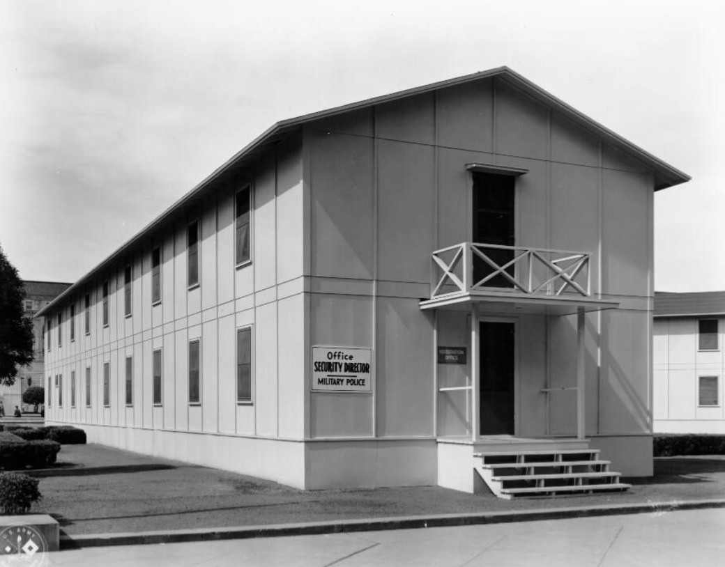 #26 Temporary Barracks in the Civic Center Plaza, 1940s