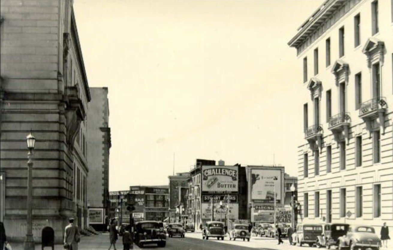 #65 Civic Center district, 1945