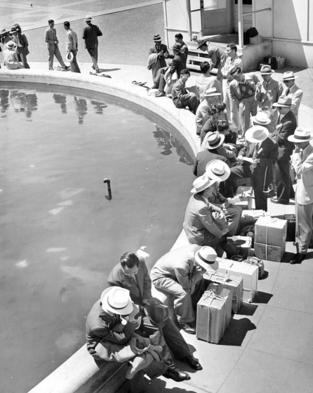 #73 Chinese technicians awaiting the S.S. General Gordon to China, 1946