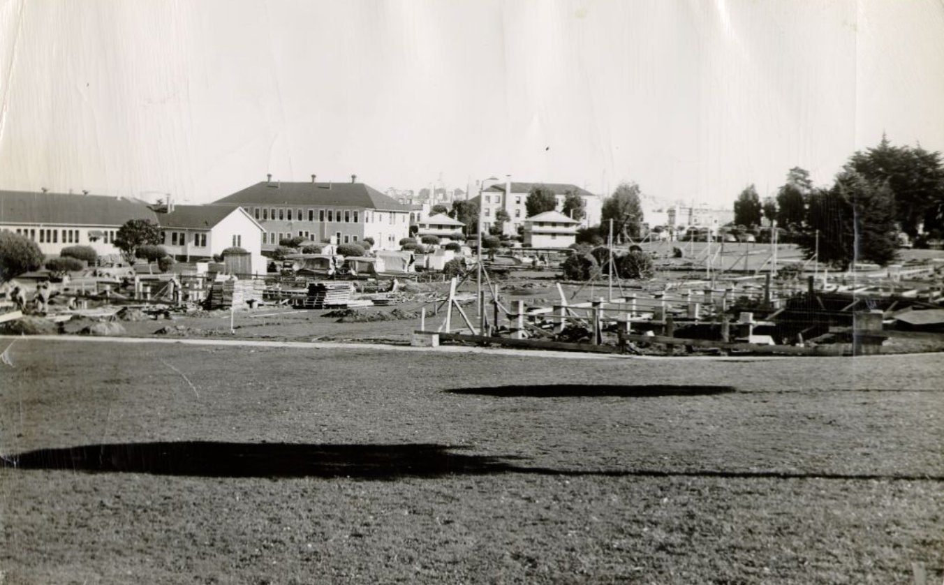 #113 Construction at the Presidio, 1941