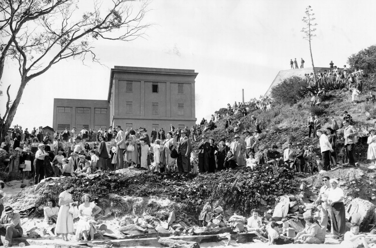 #138 San Franciscans touring Angel Island, 1949