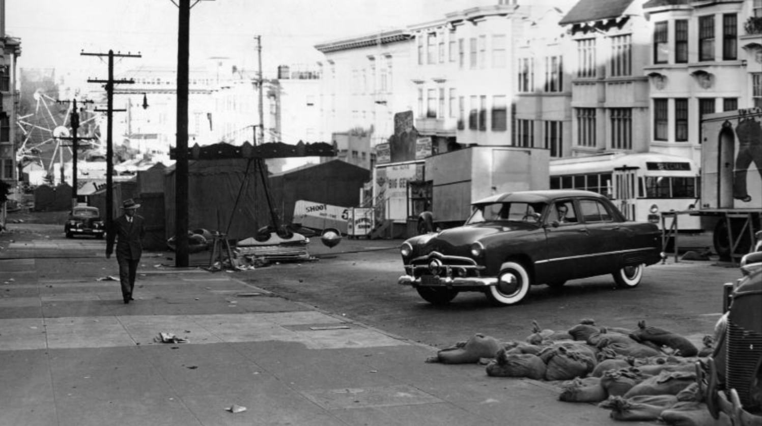 #194 Polk Gulch Fiesta at Hyde and Jefferson Street, 1949