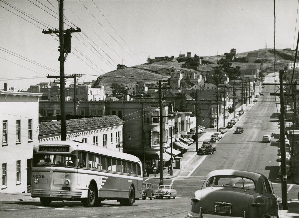 #111 Castro at 24th Street, circa 1950s.