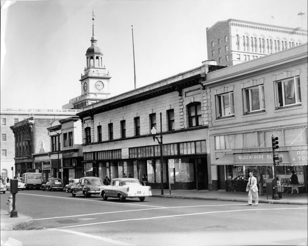 #113 400 block of Kearny Street, 1956.