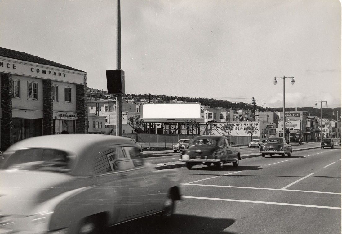#147 Lombard Street near Fillmore, circa 1950s.
