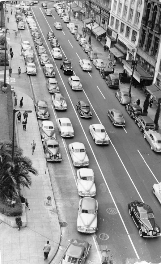 #18 Post Street between Powell and Stockton, 1954.