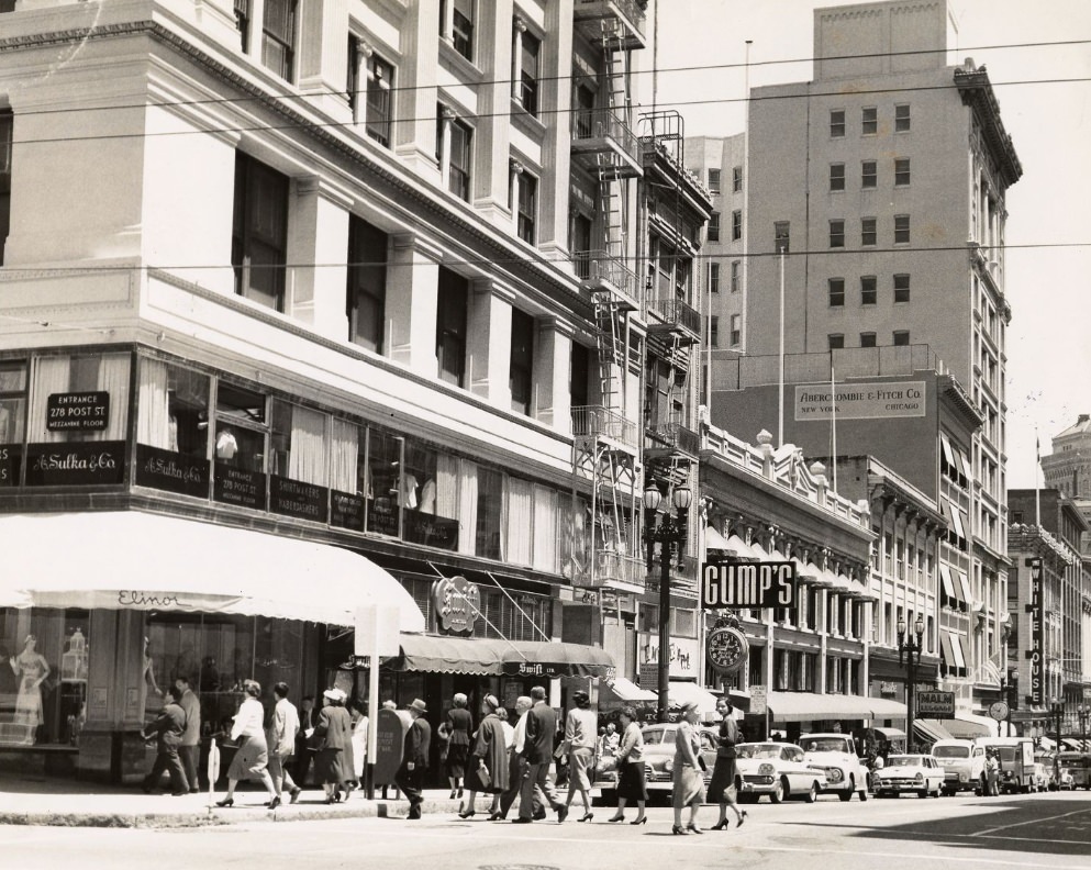 #234 Post Street, 1959.