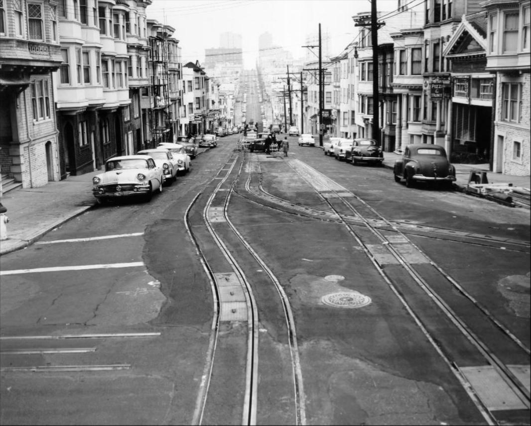 #27 Hyde and Washington Streets, 1957.