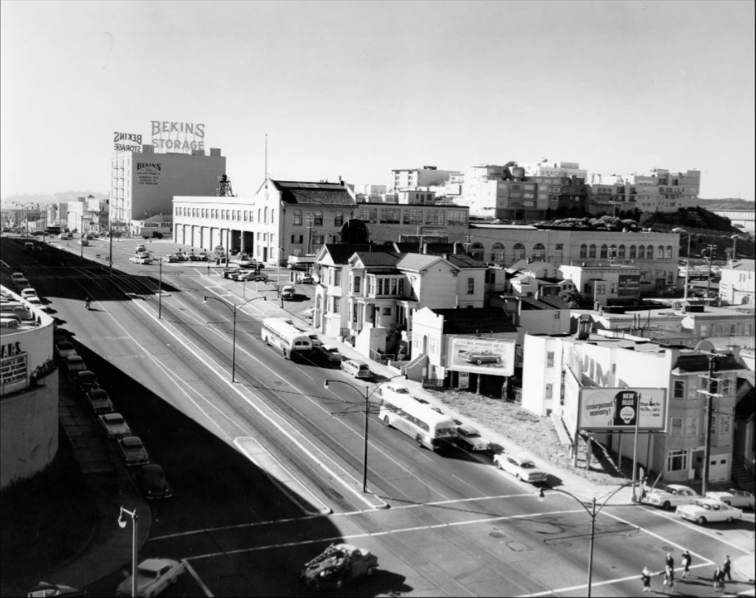 #76 Geary Boulevard, 1958.